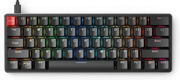 Glorious GMMK 60% Compact Gaming Keyboard Black - Anigma